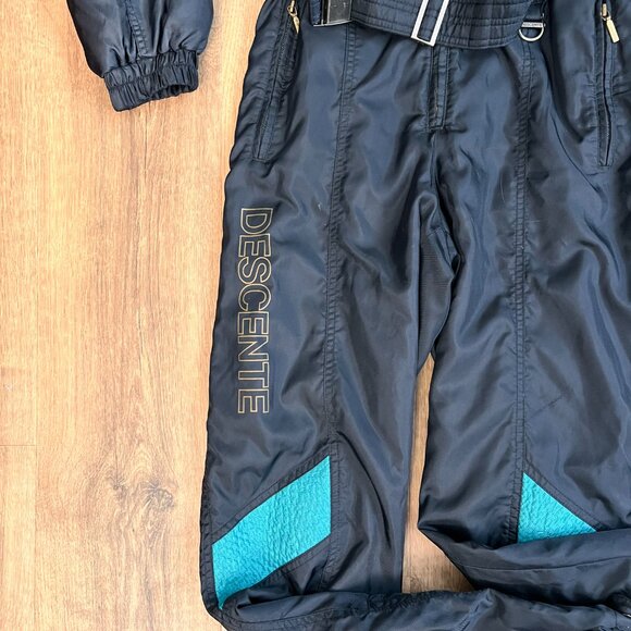 DESCENTE Vintage Womens Ski Snowsuit / Jumpsuit, Size M - Picture 2 of 13